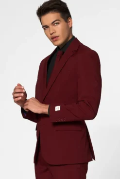 OppoSuits Blazing Burgundy - Bordeaux Jakkesæt
