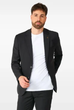 OppoSuits® Daily Black - Sort Jakkesæt