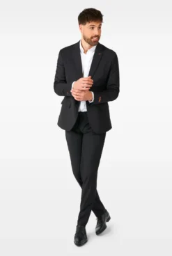 OppoSuits® Daily Black - Sort Jakkesæt
