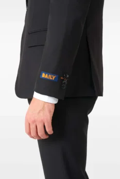 OppoSuits® Daily Black - Sort Jakkesæt