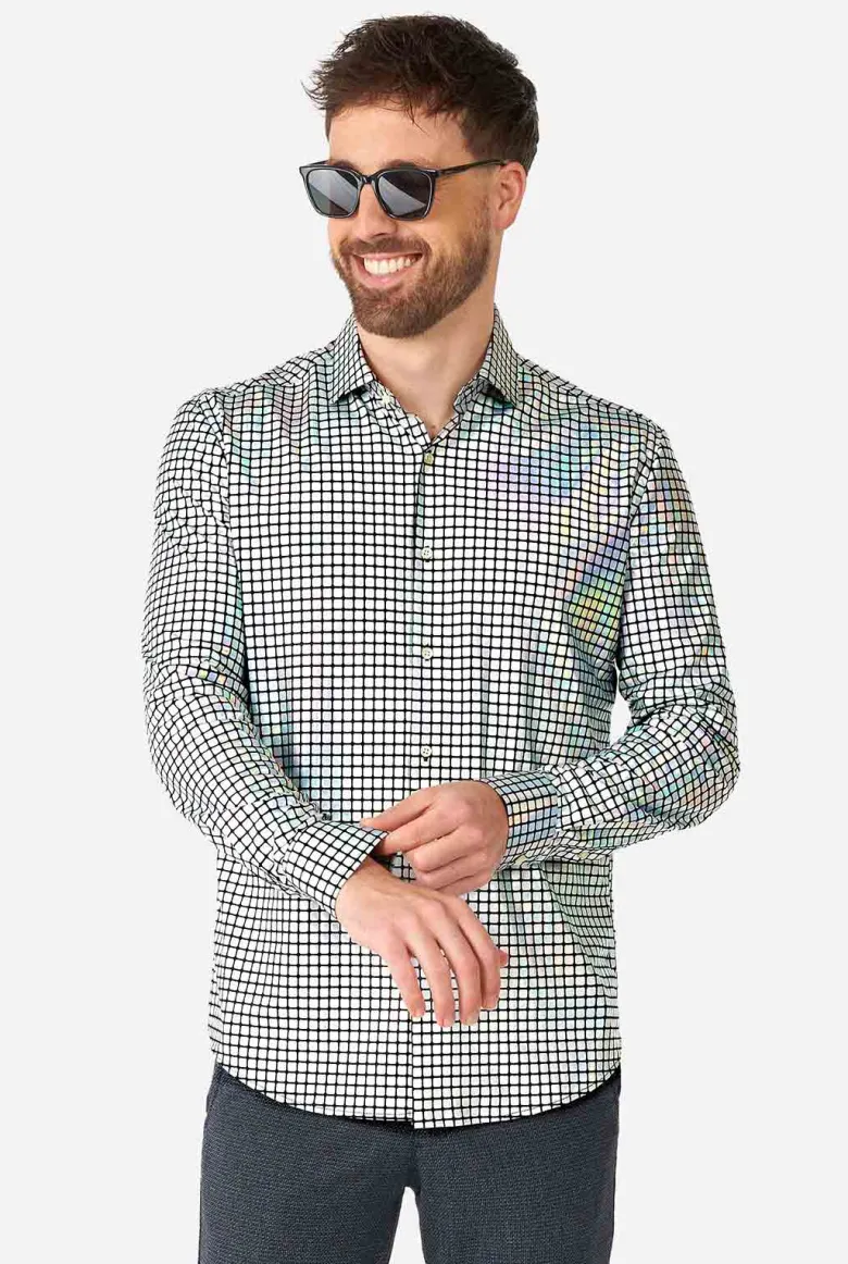 OppoSuits ® Discoballer Skjorte