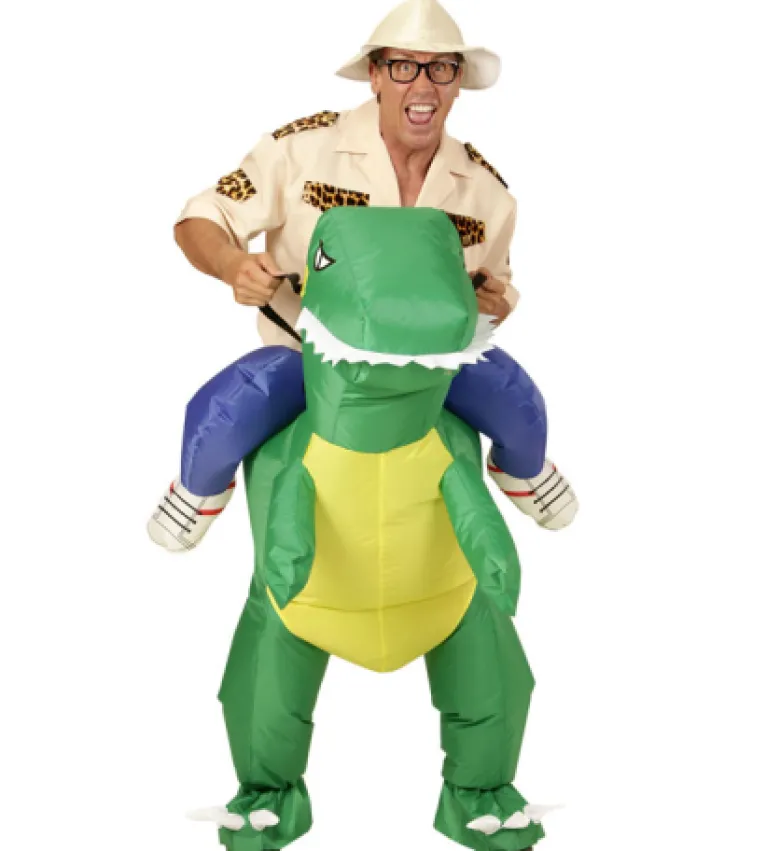 Oppustelig Dinosaur Udklædning