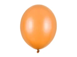 Orange Ballon Metallisk, 30 cm