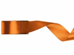 Orange Satinbånd "Rust", 38 mm