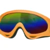 Orange Skibriller med Multifarvet Glas