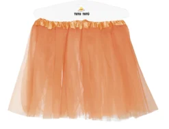 Orange Tylskørt Til Børn (Tutu) - Kort Model (30cm)