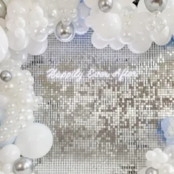 Paillet Vægpanel - Pixel Silver #099
