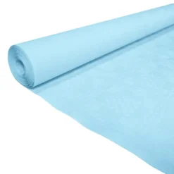 Papirdug: Damask Rulledug Lyseblå, 1.19 x 8M