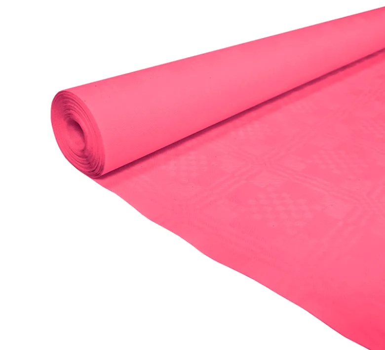 Papirdug: Damask Rulledug Pink, 1.19 x 8M