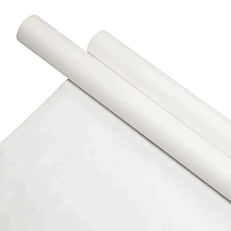 Papirdug: FSC® & Svanemærket Papir Rulledug Hvid, 8 x 1.18M