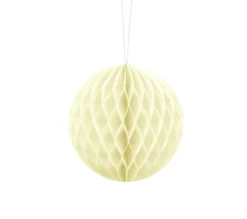 Papir kugle 40cm - elfenben