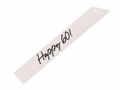 Papir Sash "Milestone" - 60 År