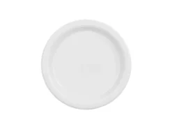 Paptallerkener Hvide 18 cm (6 stk.)
