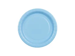 Paptallerkener Lyseblå 18 cm (6 stk.)