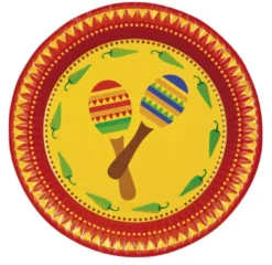 Paptallerkener, Mexicansk (6 stk.)