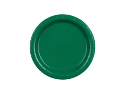 Paptallerkener Mørkegrønne 18 cm (6 stk.)