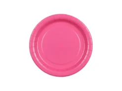Paptallerkener Mørkrosa 18 cm (6 stk.)