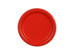 Paptallerkener Røde 18 cm (6 stk.)