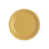 Paptallerkner - Guld, 17.1 cm