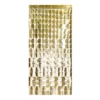 Party Gardin Kvadrat, Lu X Ury Guld, 100 X 200 cm