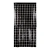 Party Gardin Kvadrat, Sort, 100 X 200 cm