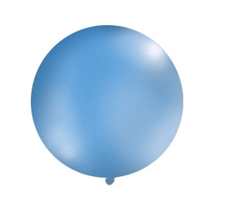 Pastel Blå Kæmpe Ballon