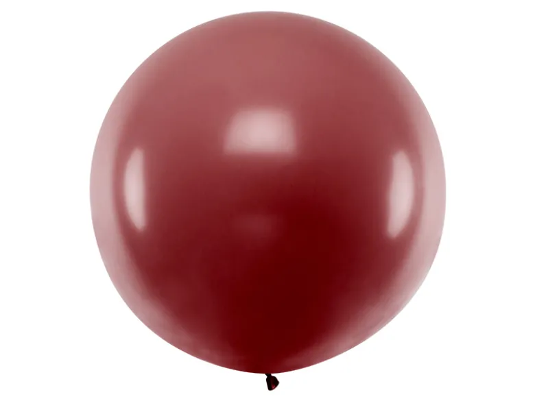 Pastel Burgundy Kæmpe Ballon