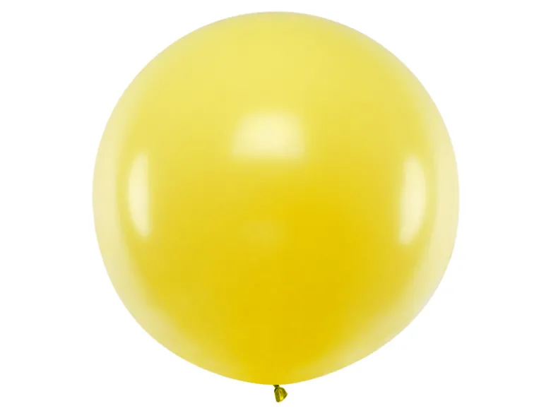 Pastel Gul Kæmpe Ballon