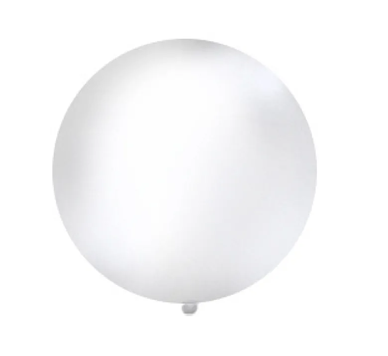 Pastel Hvid Kæmpe Ballon