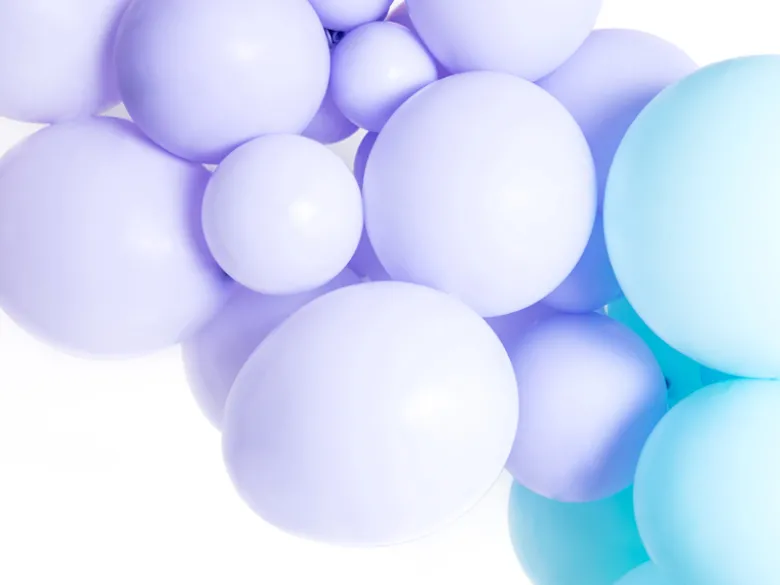 Pastel Lavendel 5" Balloner, Pose m/100 stk. (12cm.)