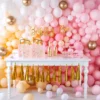 Pastel Light Peach Latexballon, 12 cm