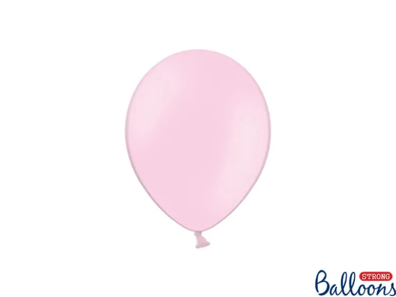 Pastel Lyserøde 5" Balloner, Pose m/100 stk.