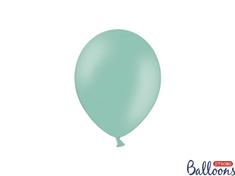 Pastel Mintgrønne 5" Balloner, Pose m/100 stk.