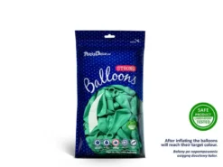 Pastel Mintgrønne 5" Balloner, Pose m/100 stk.