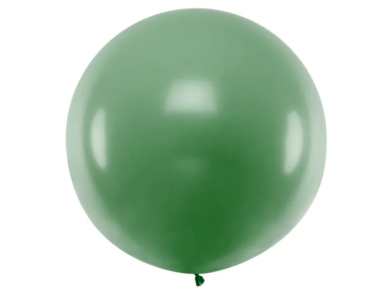 Pastel Mørkegrøn Kæmpe Ballon
