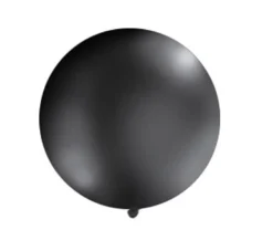 Pastel Sort Kæmpe Ballon