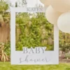Personlig Baby Shower Fotoramme m/Klistermærker