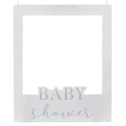 Personlig Baby Shower Fotoramme m/Klistermærker