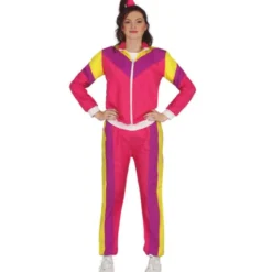 Pink 80'er Tracksuit til Teens
