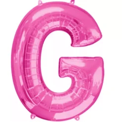 Pink Folie Bogstav "G"