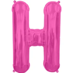 Pink Folie Bogstav "H"