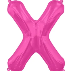 Pink Folie Bogstav "X"