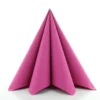 Pink Luksus Servietter, 40 x 40 cm