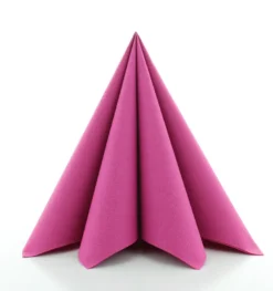 Pink Luksus Servietter, 40 x 40 cm