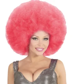 Pink Oversize Afro