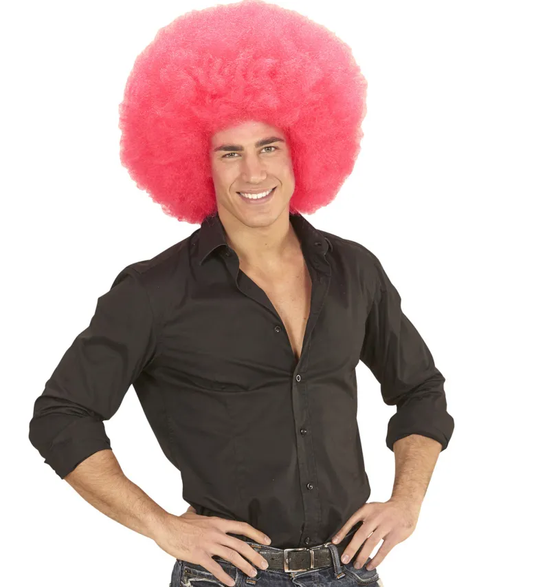 Pink Oversize Afro