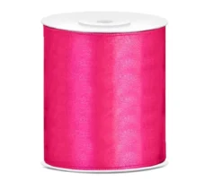 Pink Satinbånd, 100mm