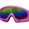 Pink Skibriller med Multifarvet Glas
