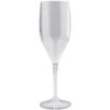 Plastik Champagneglas
