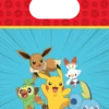 Pokémon Papir Poser Til Slik, 4 stk
